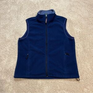 Women’s L.L. Bean Fleece Vest Size Large